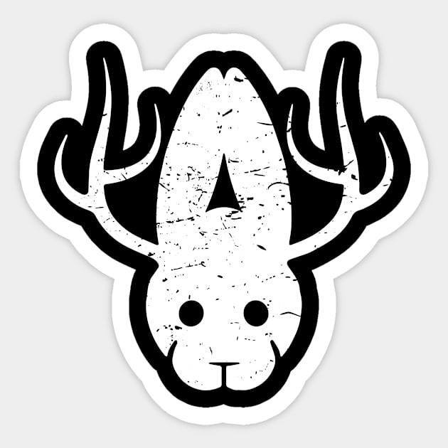 Jackalope Sticker by mn9